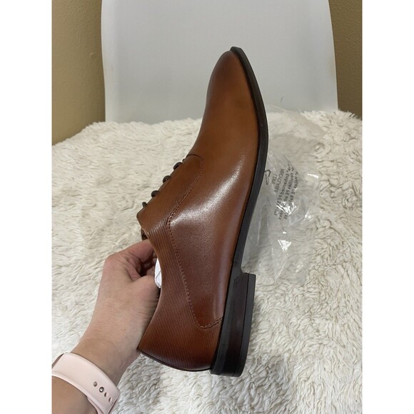NIB ALDO Morio Men\'s Dapper Oxford Shoes Brown Size 13 Laces Closed Round Toe main image 7
